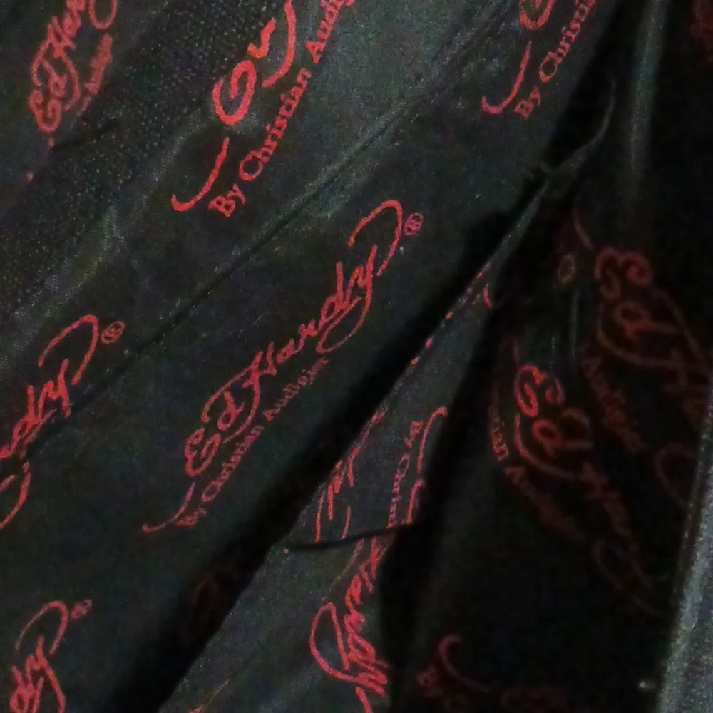 ED HARDY Laptop Case Love Kills Slowly Mint Condition w/Pockets & Strap